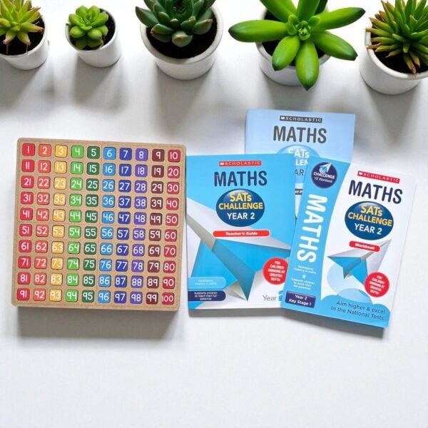 100 Frame Board with Maths SATs Challenge Year 2_(Set of 3 Books) - Image 5
