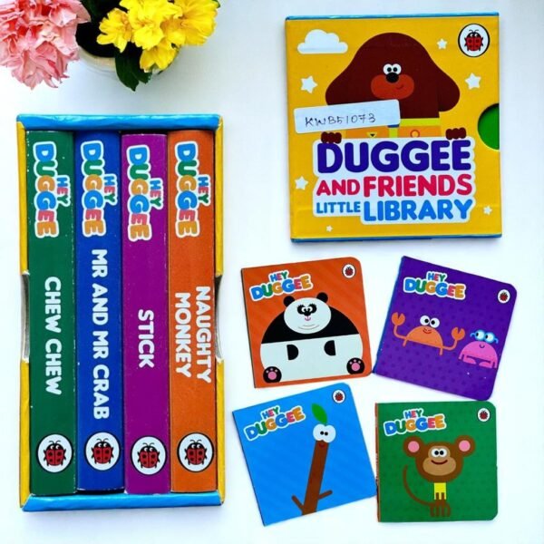 Pocket Friendly_Duggee And Friends Little Library_Set Of 4 Books_Box Set_Ladybird _KWB51073