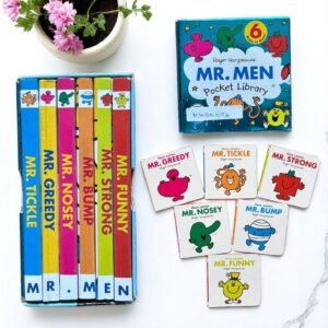 Pocket Friendly_MR.Men Pocket Library_Set Of 6 Books_Box Set_Roger Hargreaves _KWB51074