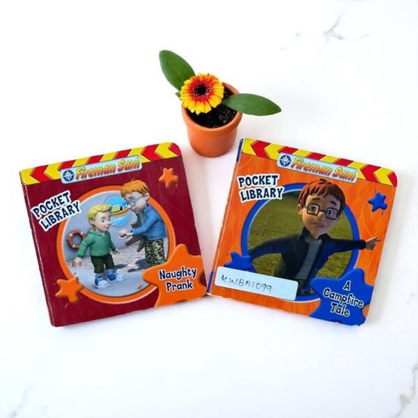 Pocket Friendly_Fireman Sam_Set Of 2 Books_Pocket Library_KWB51099