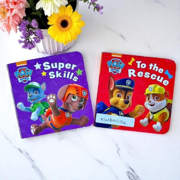 Pocket Friendly_Paw Patrol_Set Of 2 Books_Nickledeon_KWB51124