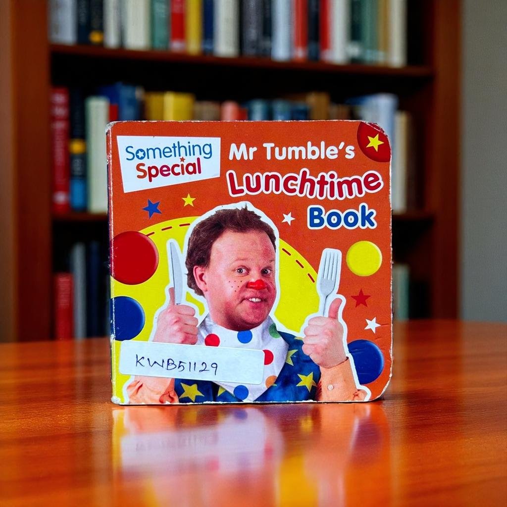 Pocket Friendly_Mr Tumble's Lunchtime Book_Something Special_KWB51129