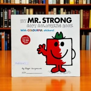 My Mr. Strong Copy Colouring Book_With Stickers_Roger Hargreaves_KWB53147