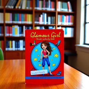 Pocket Friendly_Glamour Girl_Sticker Book_Colouring Book_KWB53228