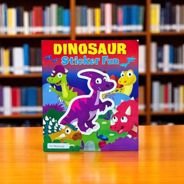 Dinosaur Sticker Book_Colouring Book_KWB53422