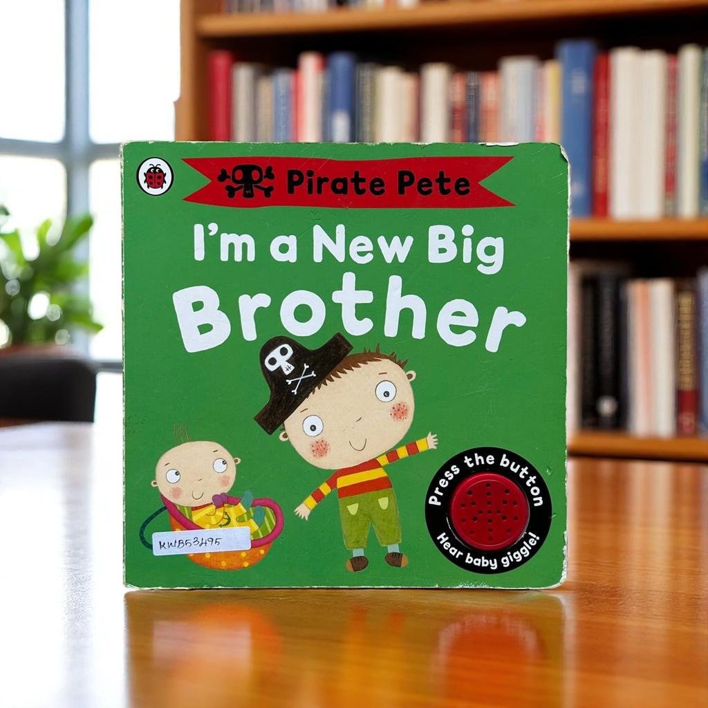 Pirate Pete_I'M A New Big Brother_Sound Book_Ladybird_KWB53495