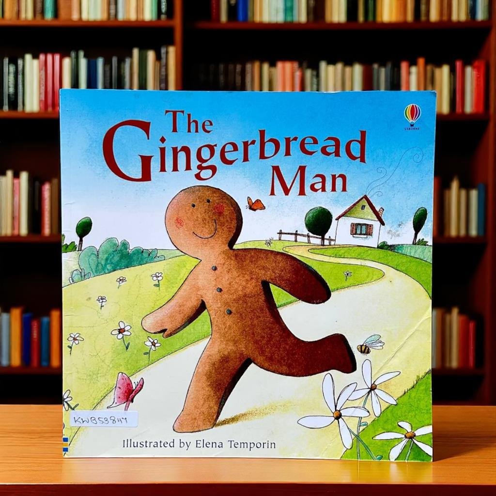 The Gingerbread Man_Usborne_Elena Temporin_KWB53847