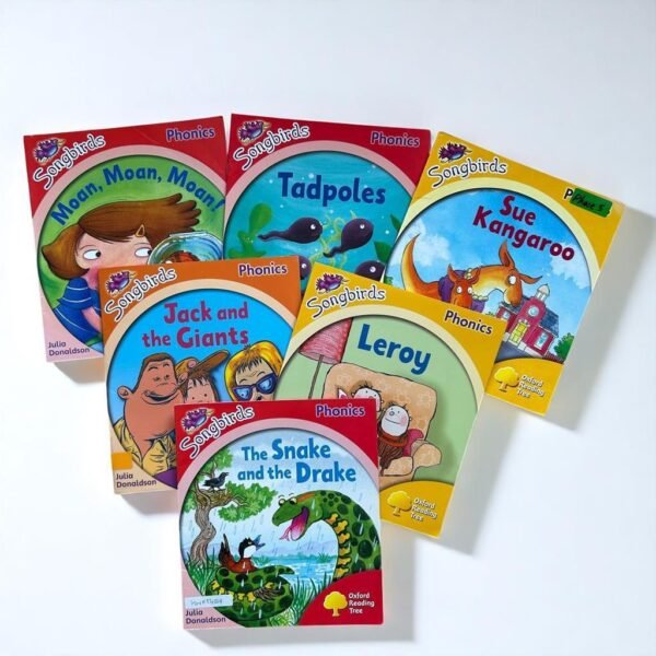 Songbirds_Oxford Reading Tree_Set Of 6 Books_Julia Donaldson_KWB54124