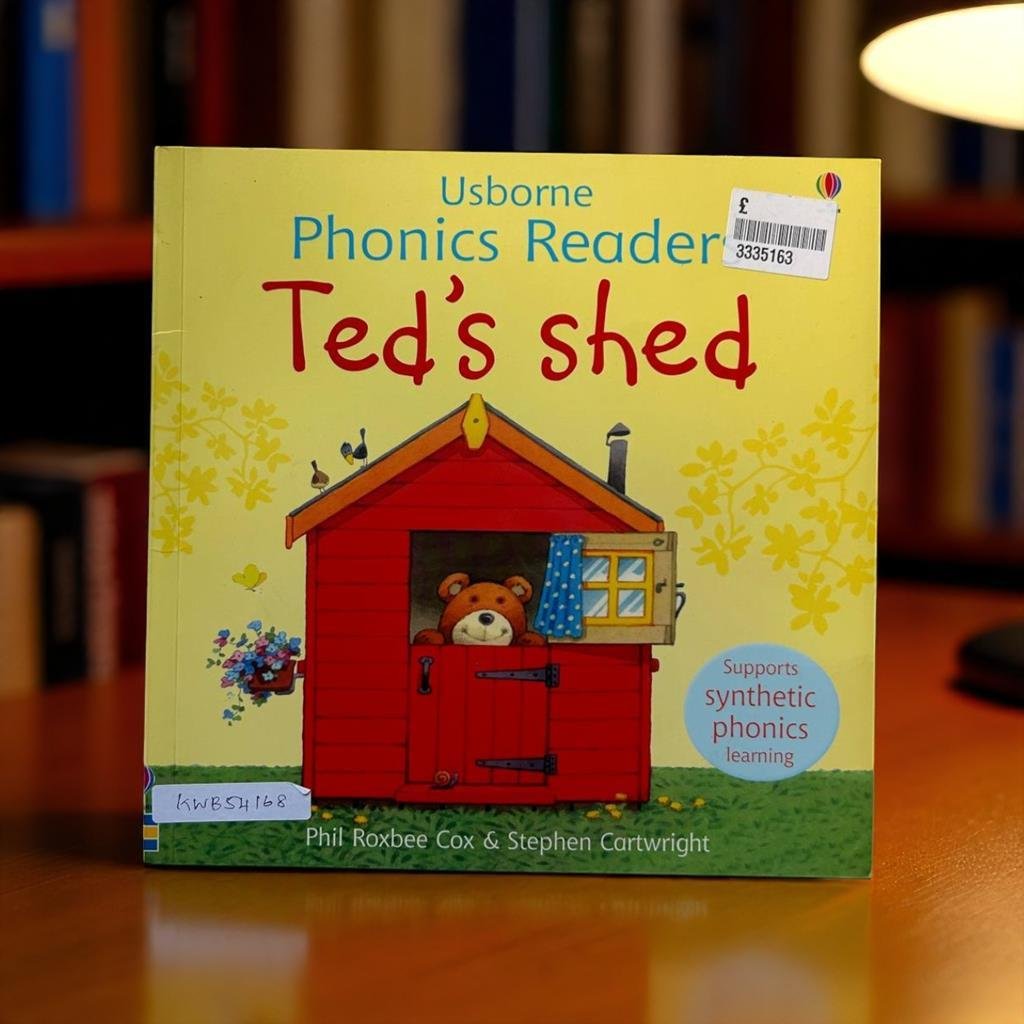 Usborne Phonics Readers_Ted's Shed_Stephen Cartwright_KWB54168
