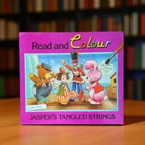 Read And Colour_Jasper's Tangled Strings_Colouring Book_KWB54337