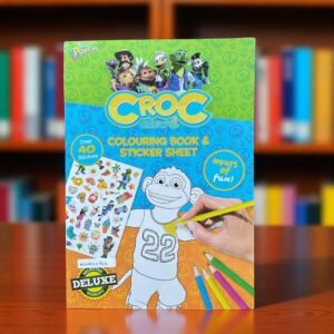 The Croc Crew_Colouring And Sticker Sheet_Deluxe_KWB54344