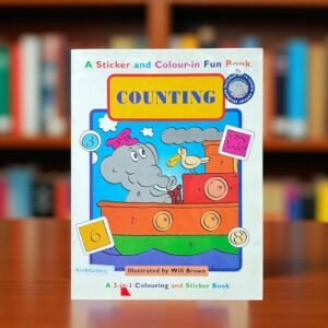 Counting_Stickers Book_Colouring Book_KWB54352