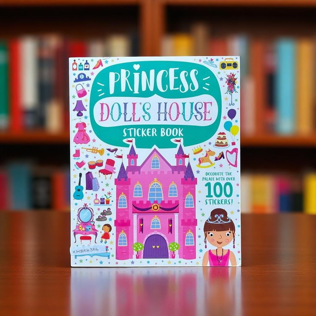 Princess Doll's House_Sticker Book_Igloobooks_KWB54356