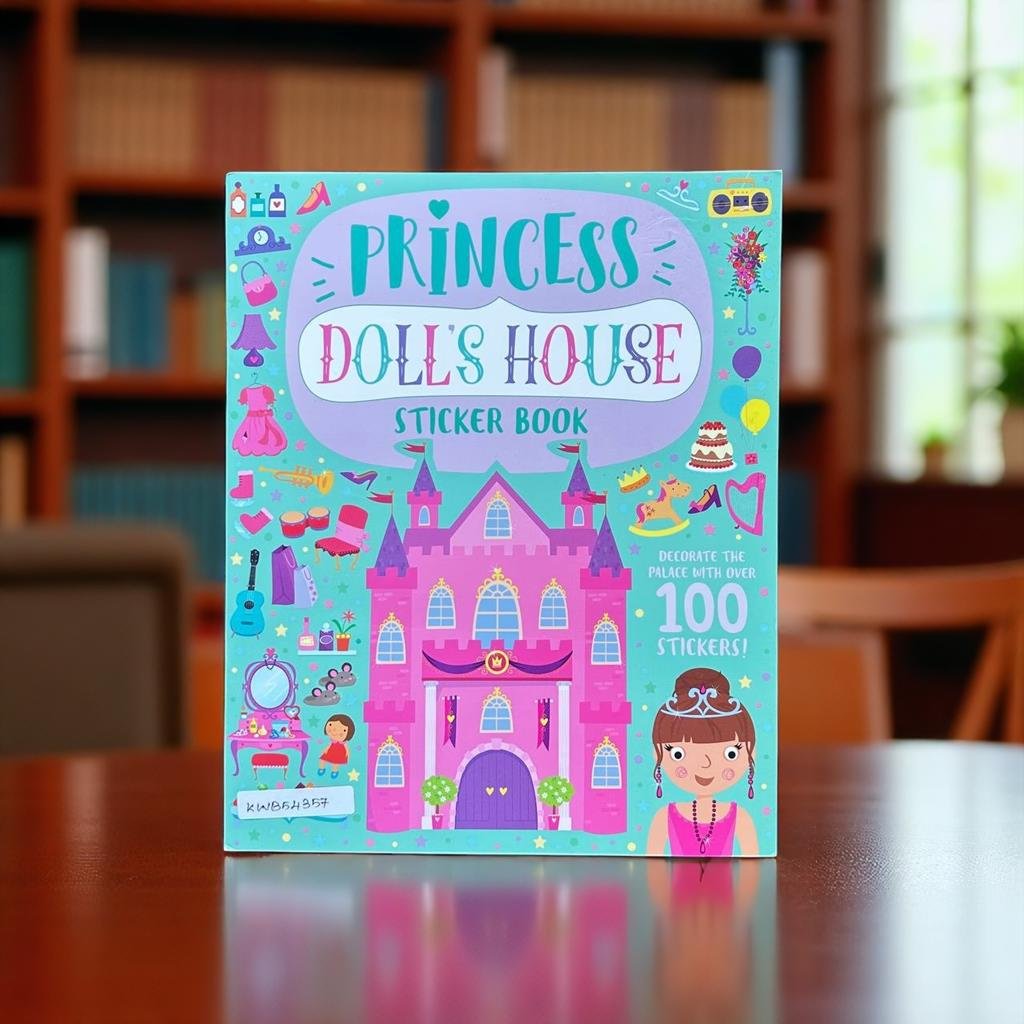 Princess Doll's House_Sticker Book_Igloobooks_KWB54357
