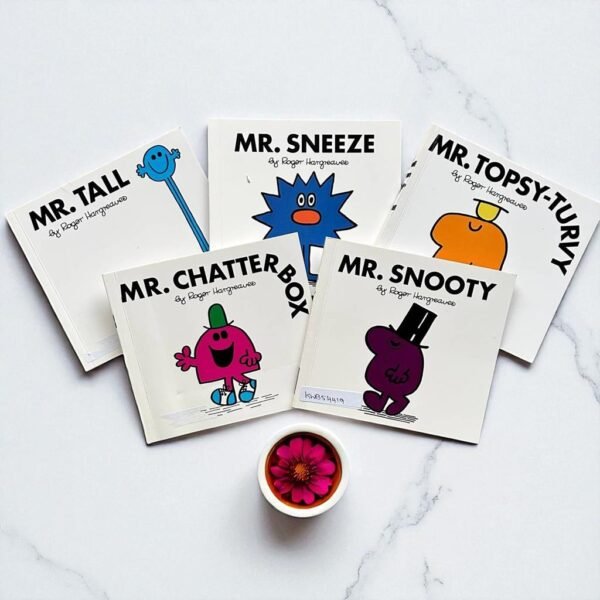 Pocket Friendly_MR.Men_Set Of 5 Books_Roger Hargreaves_KWB54419