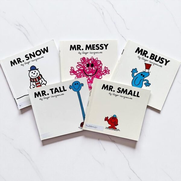 Pocket Friendly_MR.Men_Set Of 5 Books_Roger Hargreaves_KWB54421