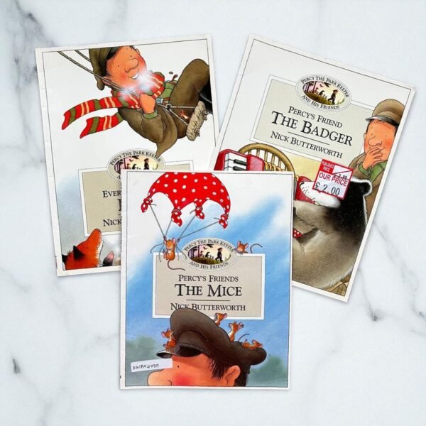 Percy The Park Keeper_Set Of 3 Books_Nick Butterworth_KWB54739