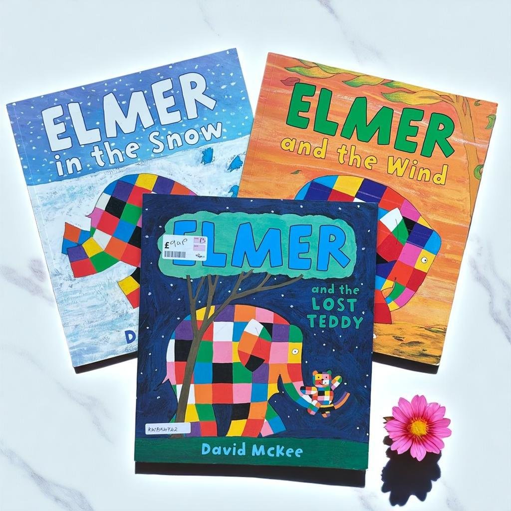 Elmer_Set Of 3 Books_David Mckee_KWB54742