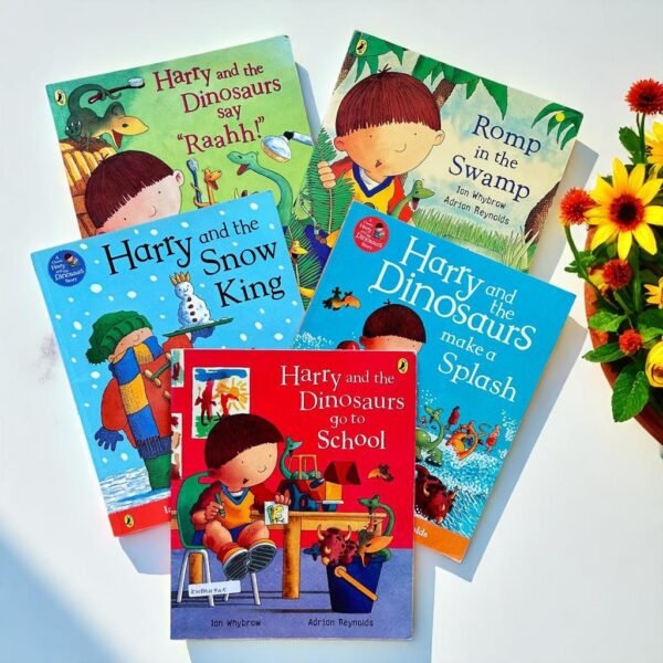 Harry And The Dinosaurs_Set Of 5 Books_Ian Whybrow_KWB54745