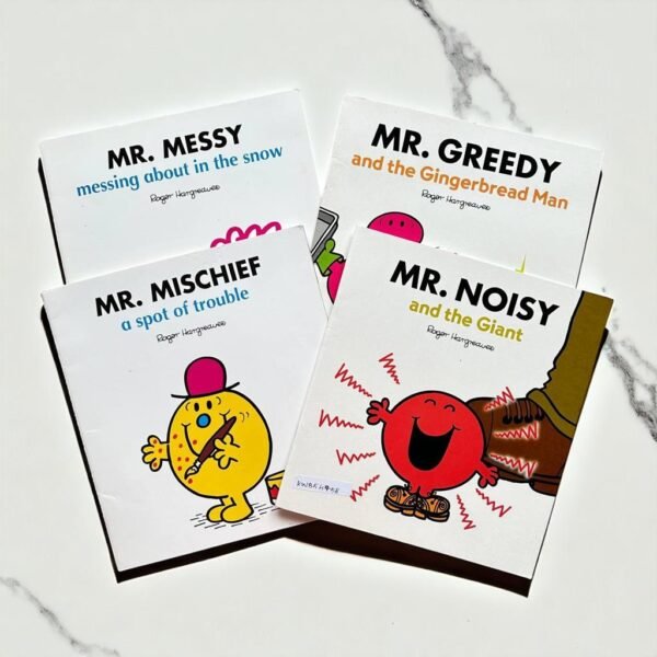 MR.Men_Set Of 4 Books_Roger Hargreaves_KWB54758