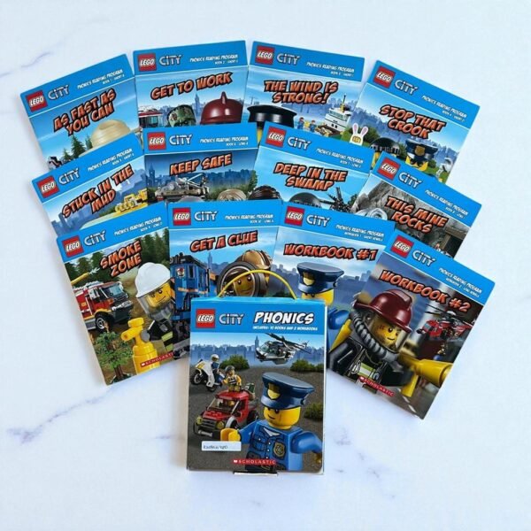 Lego City_Phonics_Set Of 12 Books_Box Set_Scholastic_KWB54780