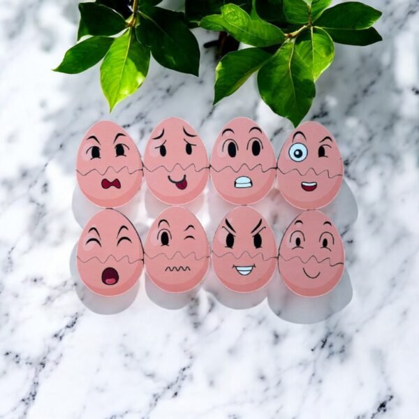 Emotion Eggs – Mix & Match Faces - Puzzle - Image 2