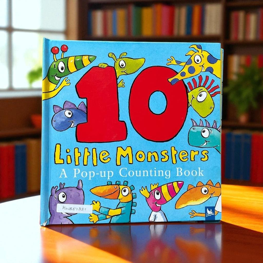 10 Little Monsters _A Pop Up Counting Book _Emmett & Parker _KWB51331