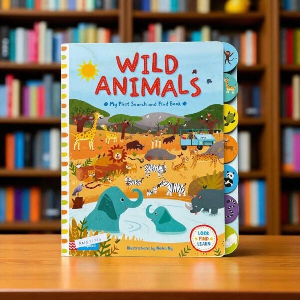 Wild Animals_My First Search and Find Book _Campbell _KWB51364