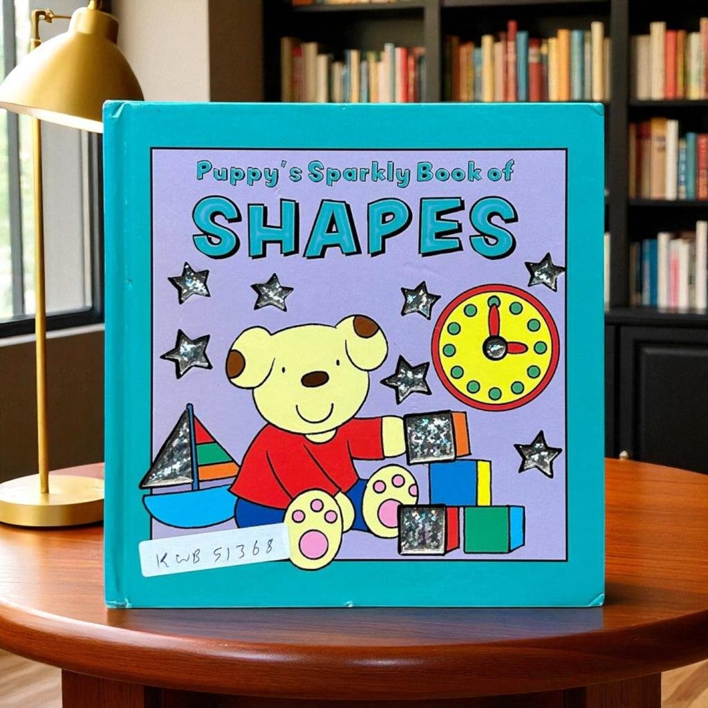 Puppy's Sparkly Book of Shapes_Sparkly Book _David Crossley _KWB51368