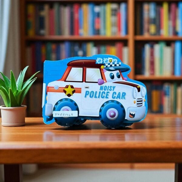Noisy Police Car_Shape Book _Igloo Books_KWB51442