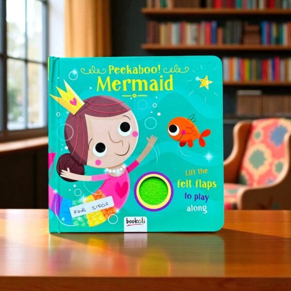 Peekaboo! Mermaid_Felt Flap _bookoli_KWB51505