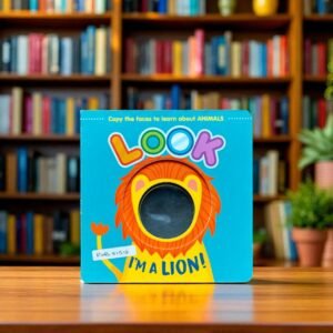 Look I'm A Lion_With Mirror Book_Autumn _KWB51512