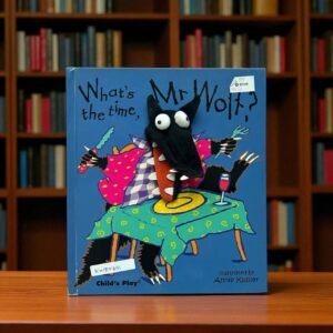 What's The Tim, Mr Wolf?_Finger Puppet Book_Annie Kubler_KWB51631
