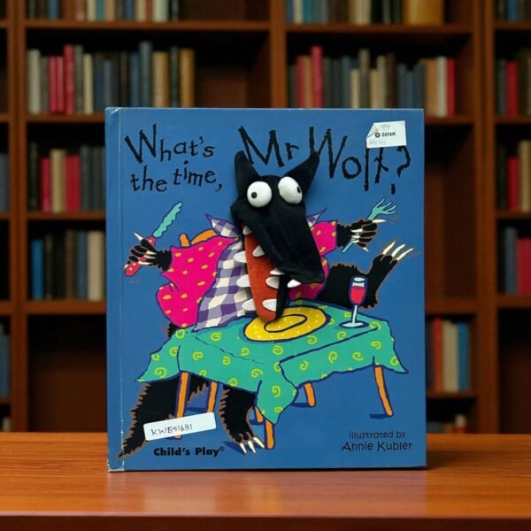 What's The Tim, Mr Wolf?_Finger Puppet Book_Annie Kubler_KWB51631