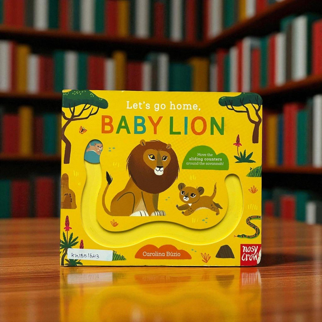 Let's Go Home, Baby Lion_Sliding Counters_Nosy Crow_KWB51643