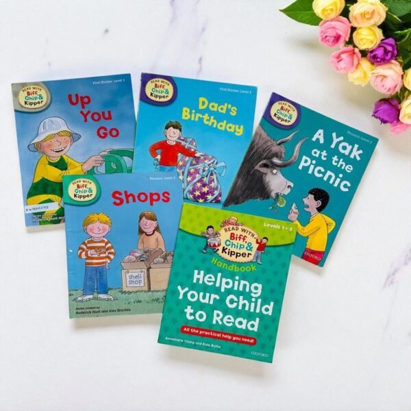Biff And Chip_Oxford_Set Of 5 Books_Roderick Hunt_KWB55073