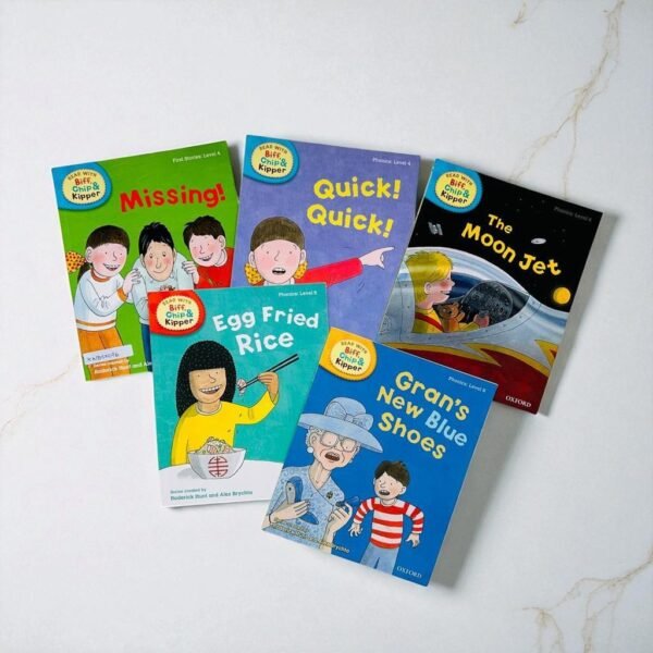 Biff And Chip_Oxford_Set Of 5 Books_Roderick Hunt_KWB55076