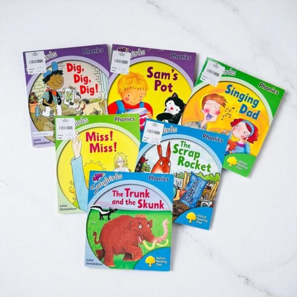 Songbirds_Oxford Reading Tree_Set Of 6 Books_Julia Donaldson_KWB55087