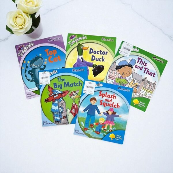 Songbirds_Oxford Reading Tree_Set Of 5 Books_Julia Donaldson_KWB55088