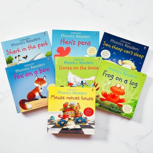 Usborne Phonics Readers_Set Of 7 Books_Stephen Cartwright_KWB55091