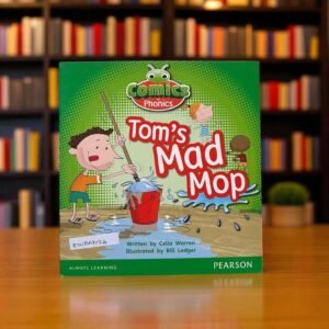 Tom's Mad Mop_Comics For Phonics_Pearson_Celia Warren_KWB55124