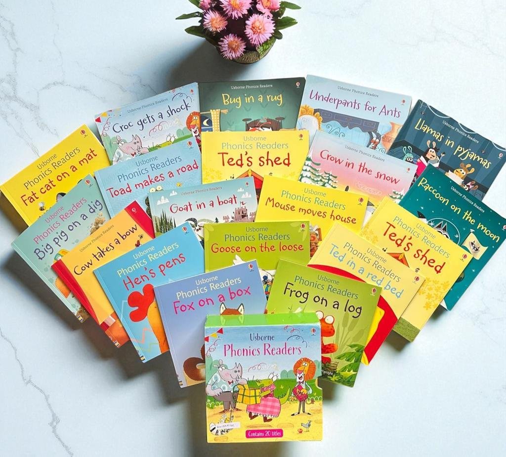 Usborne Phonics Readers_Set Of 19/20 Books_Box Set_Stephen Cartwright_KWB55162