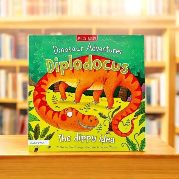 Dinosaur Adventures_Diplodocus_The Dippy Idea_Miles Kelly_Fran Bromage_KWB55761
