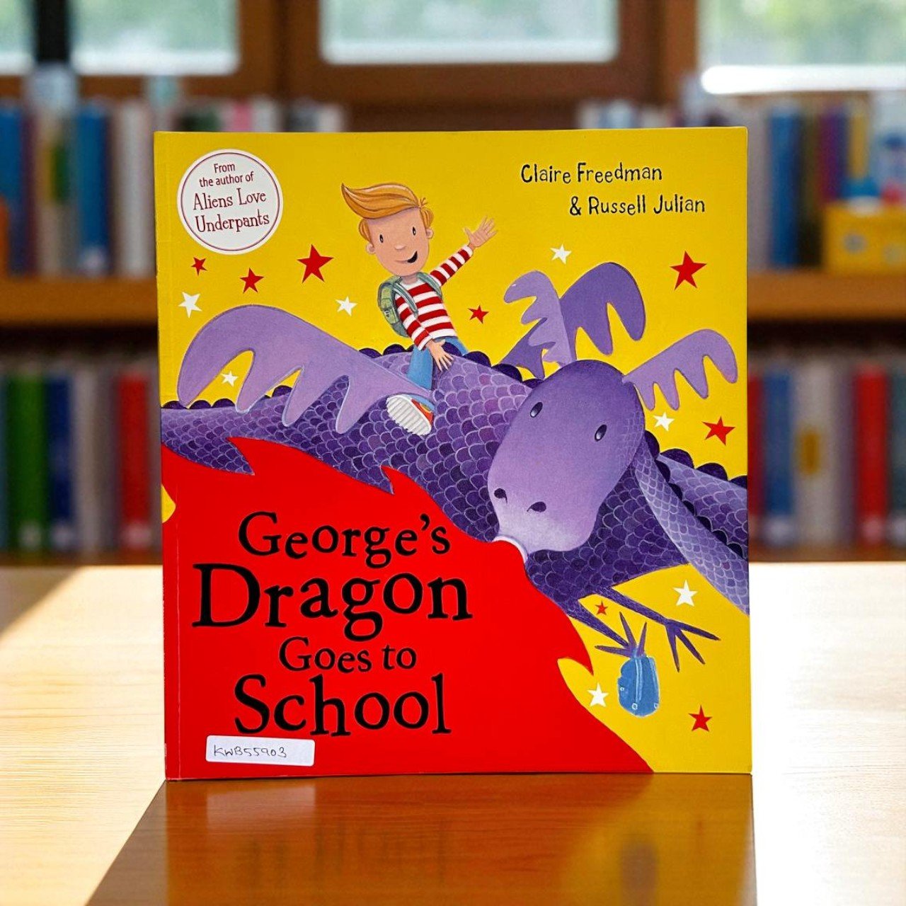 George's Dragon Goes To School_Scholastic_Claire Freedman_KWB55903
