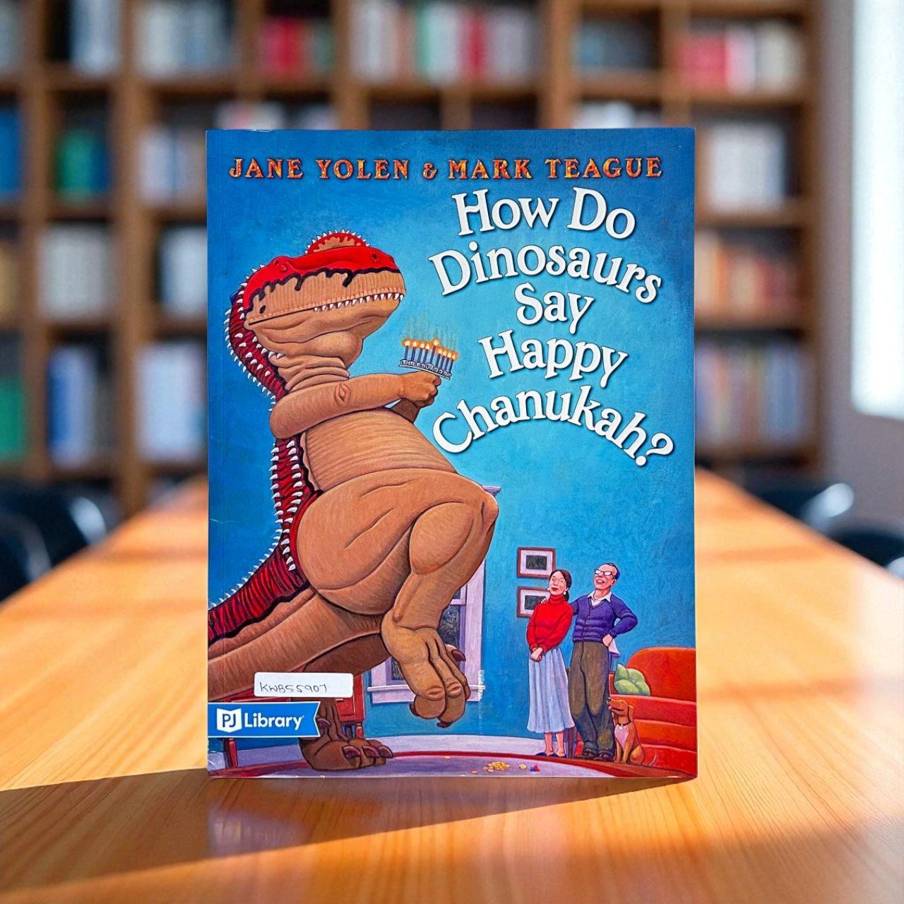 How Do Dinosaurs Say Happy Chanukah?_Scholastic_Jane Yolen_KWB55907