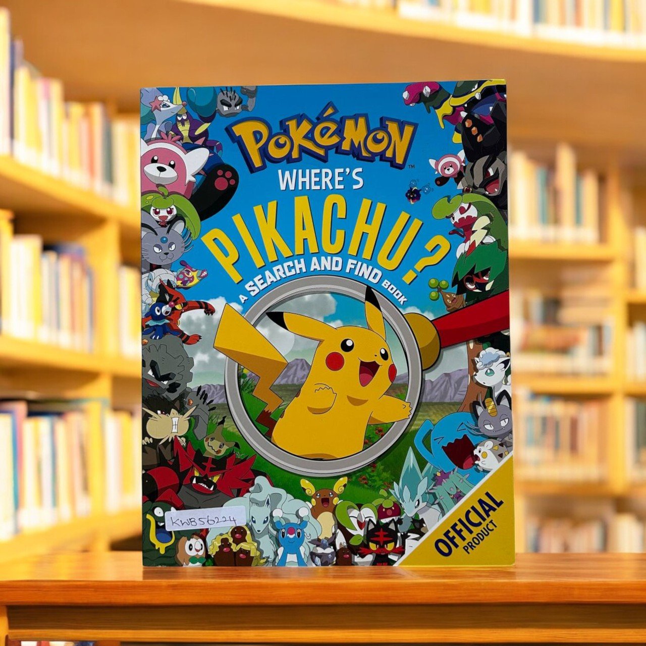 Pokemon Where's Pikachu?_Search And Find_KWB56224