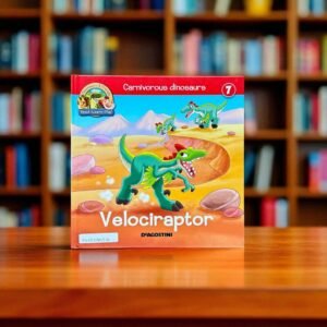 Carnivorous Dinosaurs_Velociraptor_Dinosaurs & Friends_Animals On The Farm_Deagostini_KWB56426