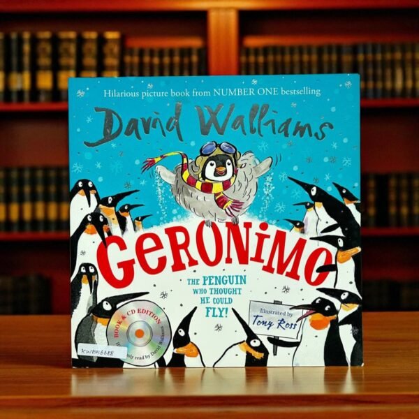 Geronimo_The Penguin Who Thought He Could Fly!_No CD_David Walliams_KWB56688