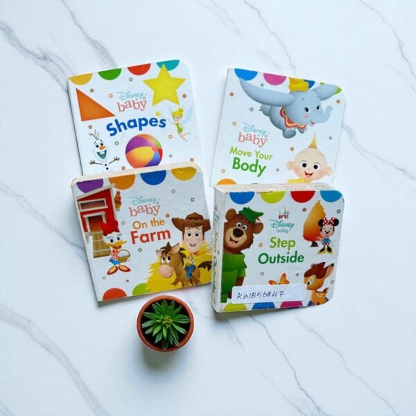 Pocket Friendly_Disney Baby_Set Of 4 Books_Disney_KWB56847