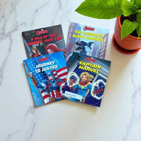 Pocket Friendly_Marvel Avengers_Set Of 4 Books_Marvel_KWB56873